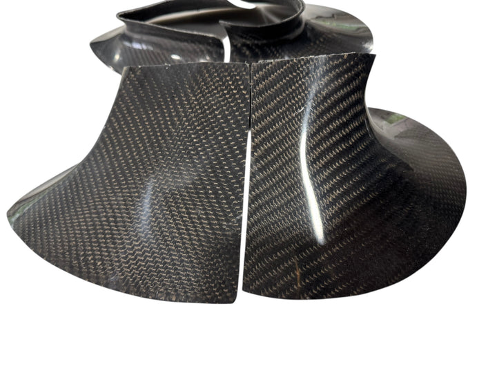 Carbon Fiber - RV Lower Gear Leg Intersection Fairings (Pair)
