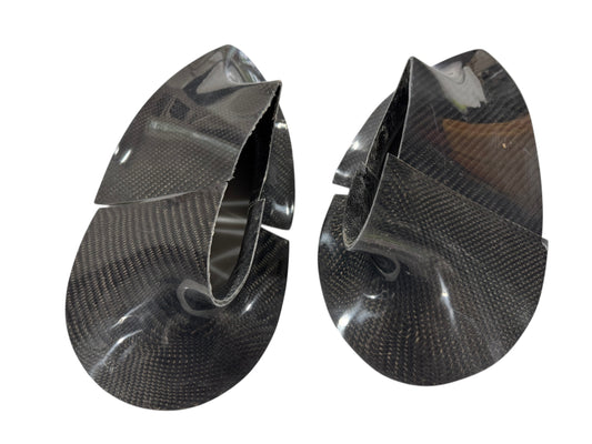 Carbon Fiber - RV Lower Gear Leg Intersection Fairings (Pair)