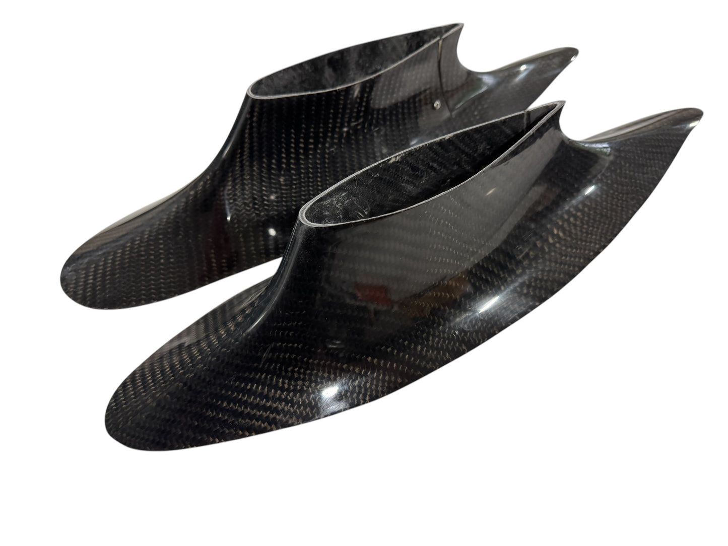 Carbon Fiber - RV Upper Gear Leg Intersection Fairings (Pair)