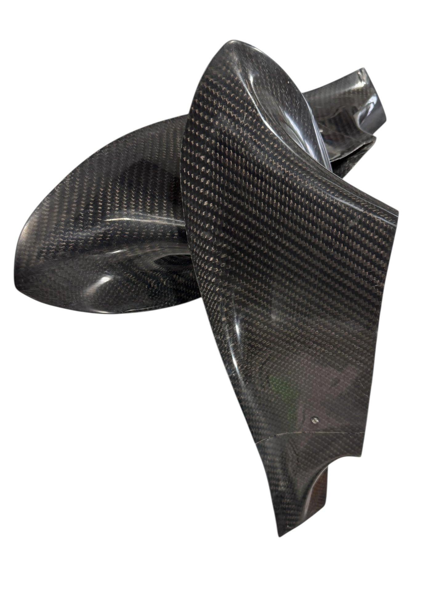 Carbon Fiber - RV Upper Gear Leg Intersection Fairings (Pair)