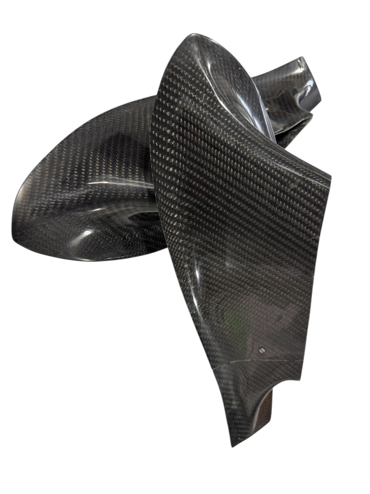 Carbon Fiber - RV Upper Gear Leg Intersection Fairings (Pair)