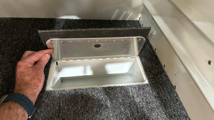 RV10 In-floor Storage Container Kit