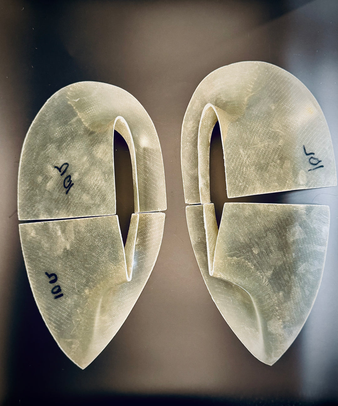 RV Lower Gear Leg Intersection Fairings (Pair)