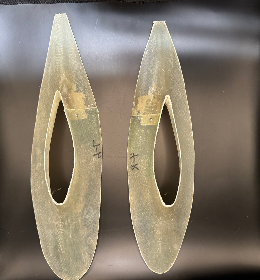 RV Upper Gear Leg Intersection Fairings (Pair)